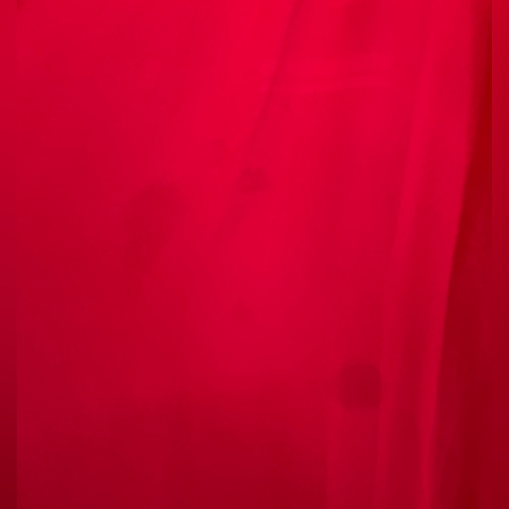 David’s Bridal | Women’s Red Strapless Formal Bridesmaid Dress - Picture 7 of 9